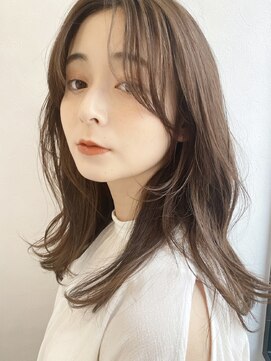 ノラギンザユー(NORA GINZA/U) 20/30代 顔まわりカットフェイスレイヤー後れ毛カット前髪カット