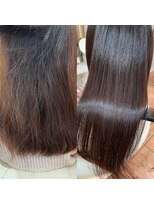 ボクノ 3号店(bokuno)&nbsp;髪質改善 before after