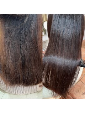 ボクノ 3号店(bokuno) 髪質改善 before after
