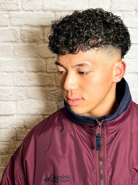 銀座マツナガ 新宿野村ビル店 「プードルパーマwithフェード」