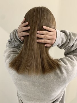 ユニコ(unico) ブリーチ/ミルクティーベージュ