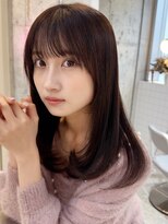 ハローバイシー 仙台(Hello by Sea)&nbsp;韓国風前髪×レイヤーカット【髪質改善/仙台/レイヤーカット】