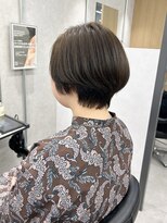 ヘアサロン ドットプラス 町田店(dot. plus)&nbsp;【中西里美】丸みショート