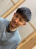 【清潔感抜群◎】カット+ミストシェービング+シャンプー＋ブロー ￥6,600