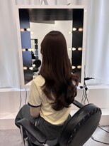 エトバイイオエ(et by ioe)&nbsp;黒髪/ボブルフ/ネビージュ/小顔/ワンレン/髪質改善/グレージュ