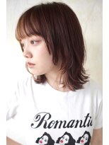 アール 北千住店(ar)&nbsp;ミニウルフ× インナーカラー[北千住]