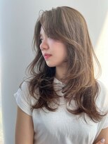 ザック ヴィ(ZACC  vie)&nbsp;レイヤーカット　オリーブグレージュ　ナチュラル