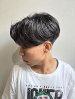 グラフ 立川(Graph.)&nbsp;センターパートニュアンスツーブロックマッシュメンズ