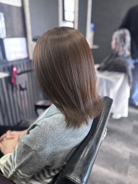 アローズ 荒尾店(arose) 30代40代50代透明感艶カラーベージュ髪質改善ストレートヘア