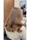 ブリーチあり　ミルクティーベージュ　カラー12/28