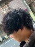 【メンズ】カット＋選べるパーマ＋トリートメント　[赤羽駅/赤羽]