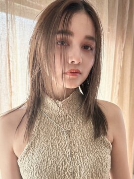 グリーン 渋谷(green) アッシュベージュ×ストレート