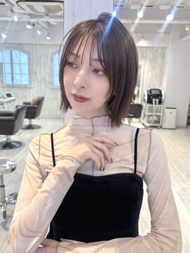 リコバイアフロート(riko by afloat) ボブ/レイヤーカット/ヘアセット/髪質改善[stylist竹田]