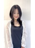 ハイレイヤー　ミディアムウルフ　ミディアムレイヤー