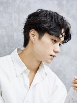 メンズサロンドットモーダ 町田店(men's salon dot. mooda) シャドーパーマ/カルマパーマ/センターパート