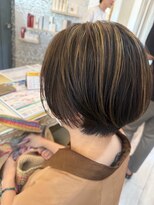 ハグエヴェック(HUG AVEC) ハイライトショート