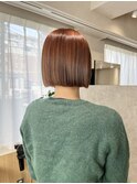切りっぱなしボブ♪