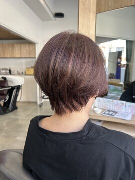 ロックワークオレンジ 西中島店(ROCK WORK ORANGE) 60代女性　ショートカット＊