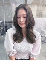 フィヴェント(Fivent) 美髪韓国レイヤーイメチェン暗めデザインカラーくびれヘア