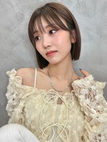 ロンドプロフィール 浦和(Lond profil)&nbsp;ブリーチなしカラー伸ばしかけヘア簡単スタイリング小顔ヘア