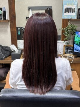 カミケン 清明店(kamiken.) 大人っぽ&可愛いヴァイオレットピンク【カミケン清明店/福島】