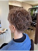 お手入れ簡単パーマスタイル(^^)