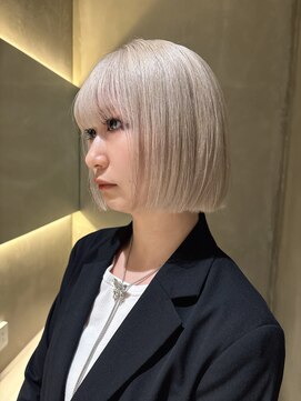 ロンド アンブル 四条烏丸(Lond ambre) ブリーチ/グレージュ/顔周り/レイヤーカット