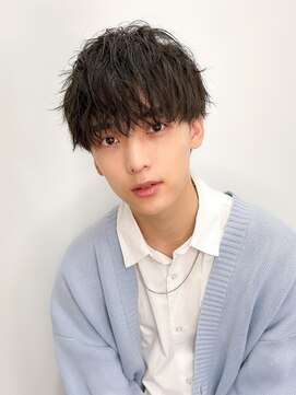 フラッグヘアー 博多駅前店(Flag HAIR) ニュアンスパーマメンズ無造作マッシュパーマ博多