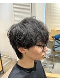 韓国ヘアレイヤーカットダブルハイライトカラー【Lapista池袋】 