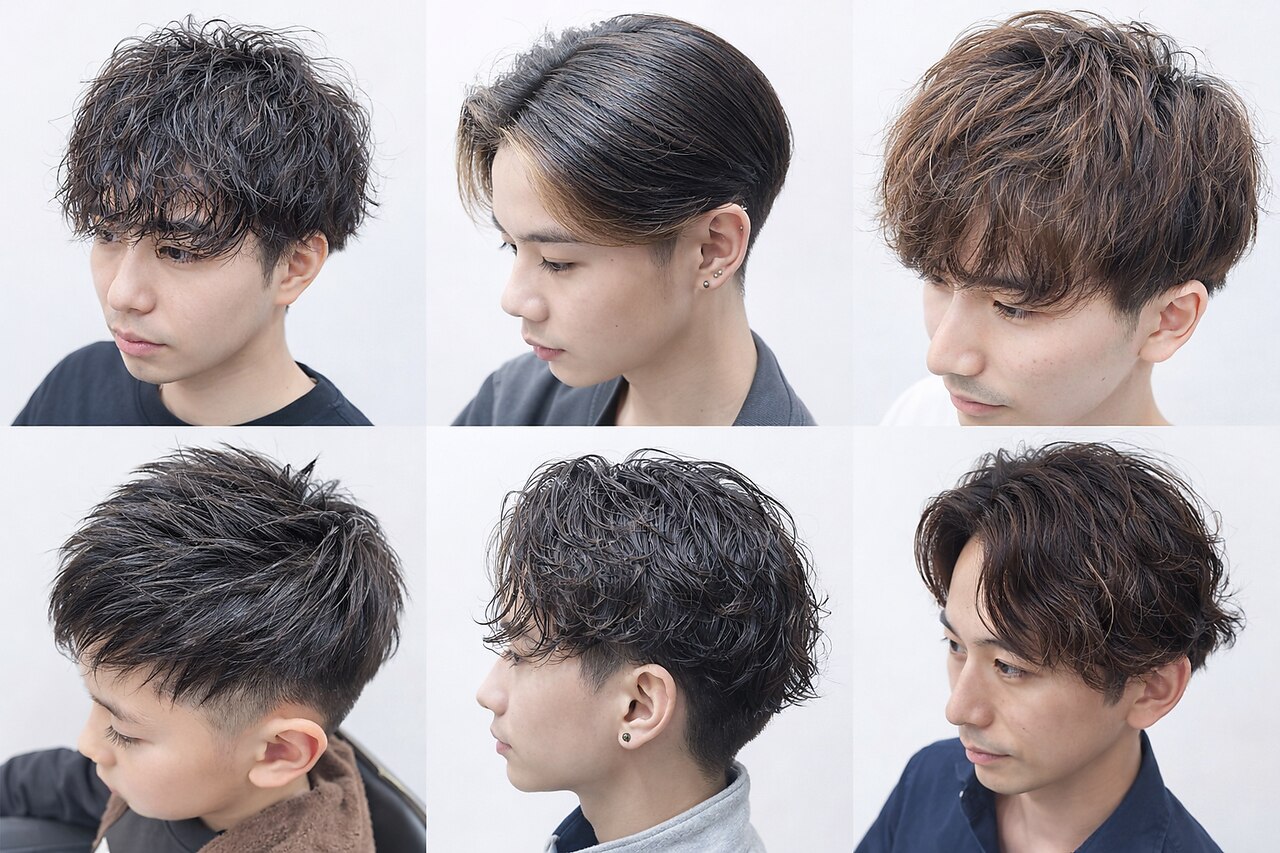 【男性限定】メンズカット＋シャンプー＋眉毛カット\3900