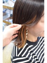 ポタム 東中野(potamu) ダメージを抑えたイヤリングカラー