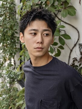 エクスプロア デザイン アクト 三鷹(EXPLORE DESIGN ACT.) スパイキーショート/ルーズショートパーマ/ナチュラルショート