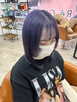 リシャルム 新保店(Re charme)&nbsp;【個性派カラー】ブルーバイオレットウルフ