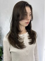 ソア 京都三条河原町(SOA) レイヤーカット くすみグレージュ 20代 30代