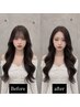 前髪or顔まわりシールエクステ15枚