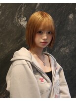 アンブル リュクス 池袋(amble luxe)&nbsp;ハイトーンベージュミニボブ
