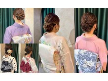 ヘアアレンジメント ボガスティーズ 川崎店(Hair arrangement Vogusty's)の雰囲気（訪問着/七五三/振袖/浴衣など、着付各種承っております！）