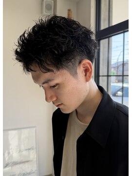 ネクストフォーヘアー(NEXT for hair) スパイキーショート　パーマ　短髪パーマ　20代