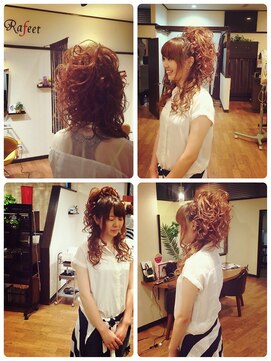 ラフィート(Hair Produce Rafeet) ☆ハーフアップ盛り☆
