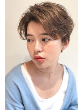 ネオリーブニコ 大井町店(Neolive Nico) 【neolivenico 大井町店】ハンサムショート シナモンベージュ