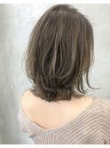 ＊《SUN》イルミナカラーハイライト無造作カールレイヤーボブ