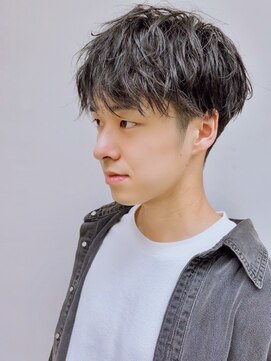 ネオリーブアイム 横浜西口店(Neolive aim) 対コロナツイストパーマかき上げツーブロック七三オールバック2