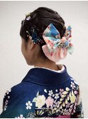 U24卒業式袴＆セット　着物ヘア　［神保町/神保町駅］