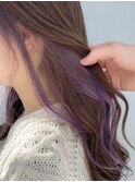 インナーカラー.イヤリングカラー.ダブルカラー.ハイライト韓国