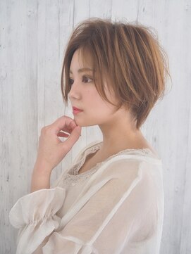 リアイス(Re:ICE) ミニウルフ/くすみブルー/流れるレイヤー/インナーハイライト