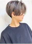 【松戸　ムラマツ】大人かわいいショートアッシュグレー