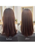 『髪質改善』ストレートエステ（縮毛矯正）（リタッチ可）