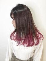 ユイット 本八幡店(Uit)&nbsp;裾カラーピンクバイオレット（セクションカラー）