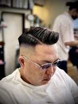 ヘアー クリエイト 縁(Hair Create en)&nbsp;七三メッシュ