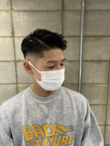 ミナミ(MINAMI)&nbsp;七三ラフフェードスタイル　国分寺